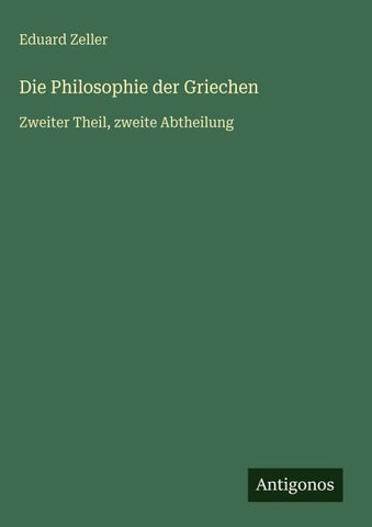 Die Philosophie der Griechen