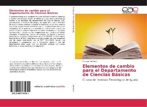 Elementos de cambio para el Departamento de Ciencias Básicas