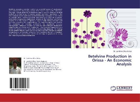 Betelvine Production in Orissa - An Economic Analysis