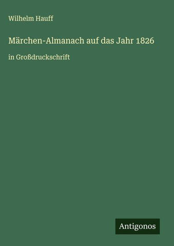 Märchen-Almanach auf das Jahr 1826