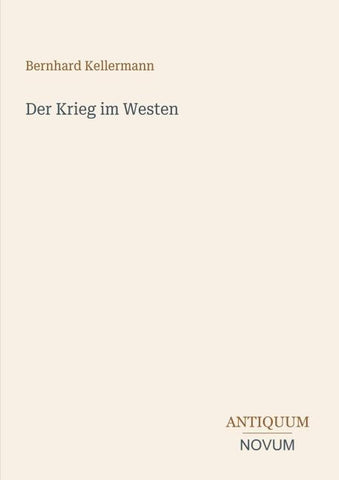 Der Krieg im Westen
