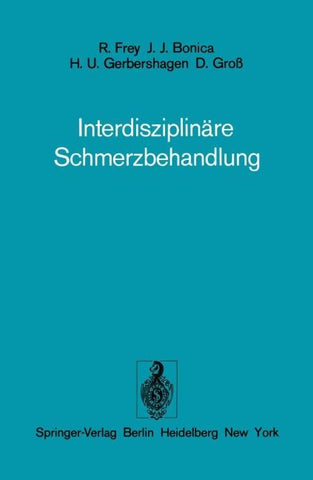 Interdisziplinäre Schmerzbehandlung