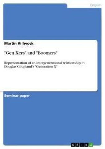 "Gen Xers" and "Boomers"