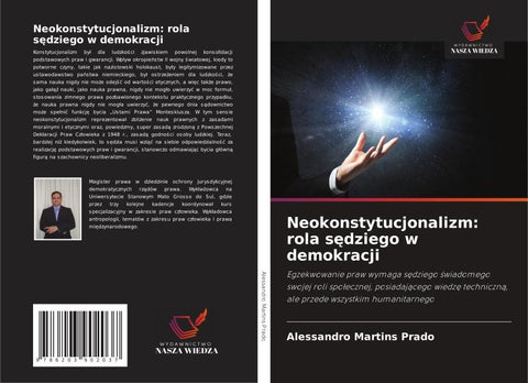 Neokonstytucjonalizm: rola s¿dziego w demokracji