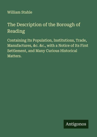 The Description of the Borough of Reading