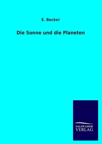 Die Sonne und die Planeten