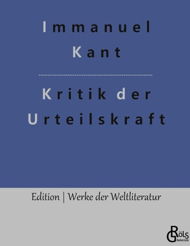 Kritik der Urteilskraft