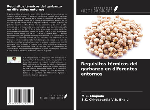 Requisitos térmicos del garbanzo en diferentes entornos