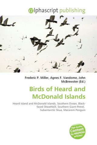 Birds of Heard and McDonald Islands