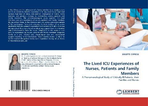 The Lived ICU Experiences of Nurses, Patients and Family Members