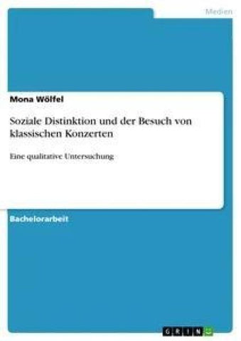 Soziale Distinktion und der Besuch von klassischen Konzerten