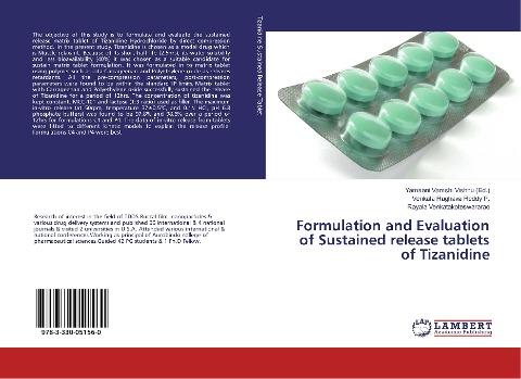 Formulation and Evaluation of Sustained release tablets of Tizanidine