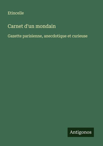 Carnet d'un mondain