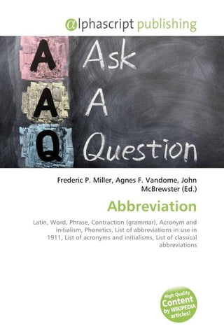 Abbreviation