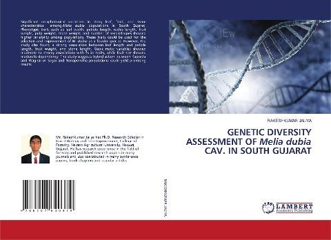 GENETIC DIVERSITY ASSESSMENT OF Melia dubia CAV. IN SOUTH GUJARAT