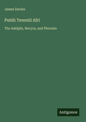 Publii Terentii Afri