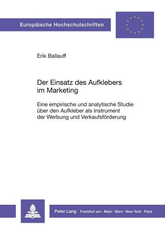 Der Einsatz des Aufklebers im Marketing