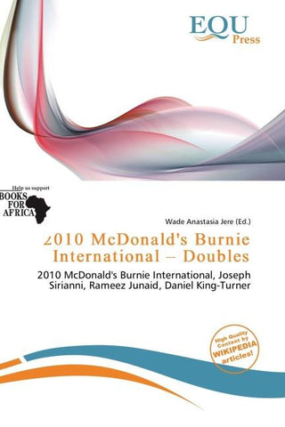 2010 McDonald's Burnie International - Doubles