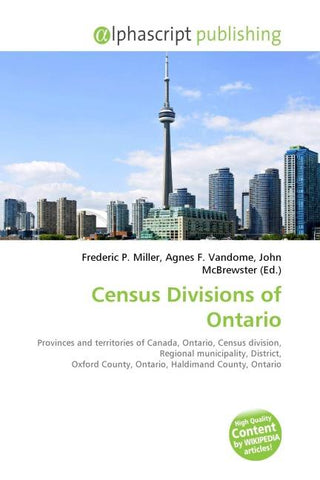 Census Divisions of Ontario