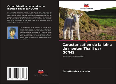 Caractérisation de la laine de mouton Thalli par GC/MS