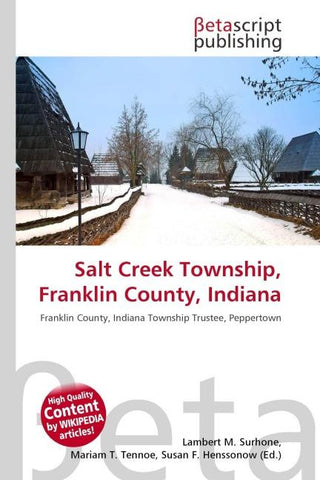 Salt Creek Township, Franklin County, Indiana