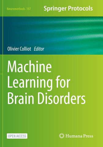 Machine Learning for Brain Disorders