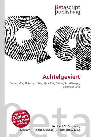 Achtelgeviert