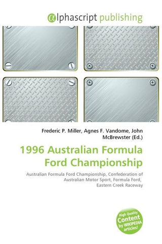 1996 Australian Formula Ford Championship