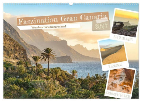 Faszination Gran Canaria (Wandkalender 2027 DIN A2 quer), CALVENDO Monatskalender