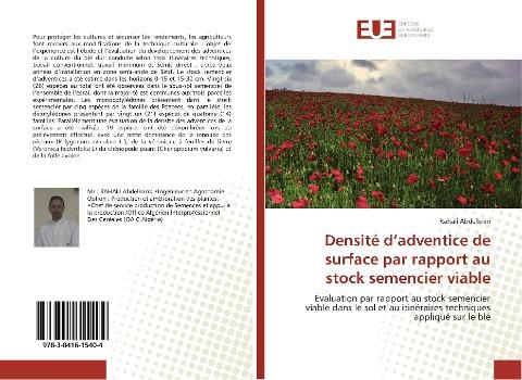 Densité d'adventice de surface par rapport au stock semencier viable