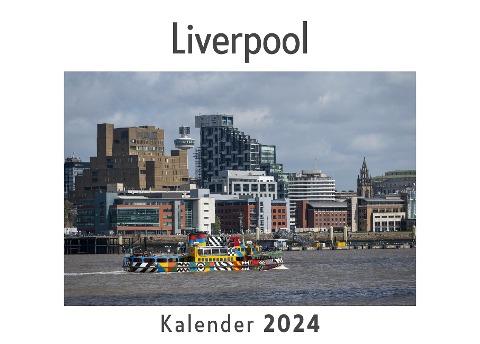 Liverpool (Wandkalender 2024, Kalender DIN A4 quer, Monatskalender im Querformat mit Kalendarium, Das perfekte Geschenk)
