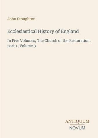 Ecclesiastical History of England