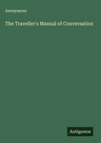 The Traveller's Manual of Conversation
