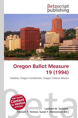 Oregon Ballot Measure 19 (1994)
