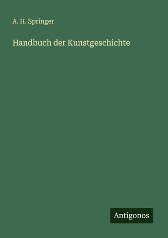 Handbuch der Kunstgeschichte
