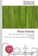 Phase Velocity