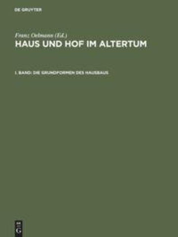 Die Grundformen des Hausbaus