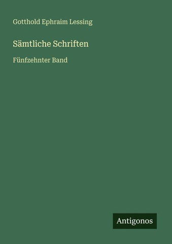 Sämtliche Schriften