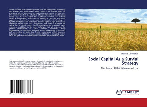 Social Capital As a Survial Strategy
