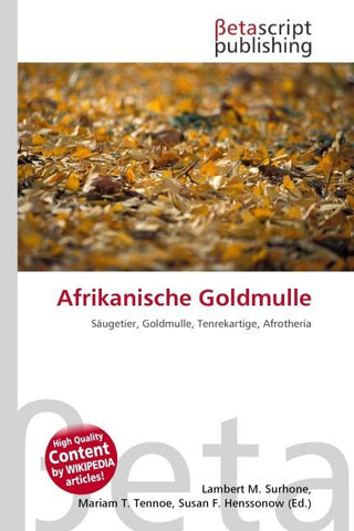Afrikanische Goldmulle