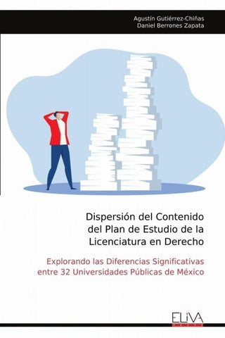 Dispersión del Contenido del Plan de Estudio de la Licenciatura en Derecho