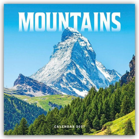 Mountains – Die höchsten Berge 2027 – Wand-Kalender