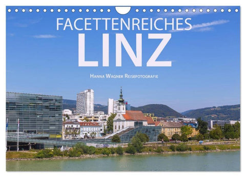 Facettenreiches Linz (Wandkalender 2026 DIN A4 quer), CALVENDO Monatskalender