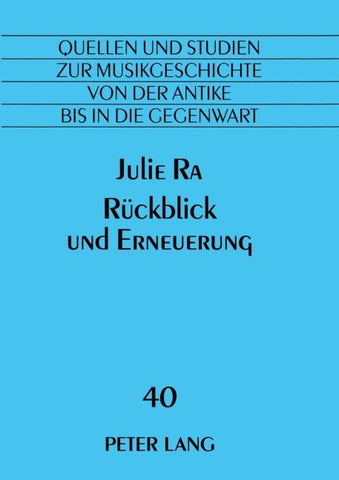 Rückblick und Erneuerung