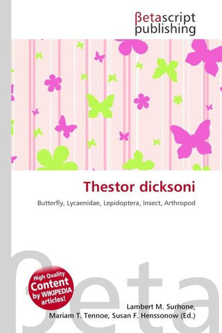 Thestor dicksoni
