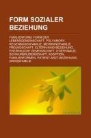 Form Sozialer Beziehung