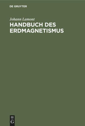 Handbuch des Erdmagnetismus