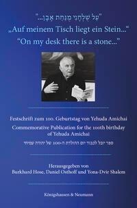 »Auf meinem Tisch liegt ein Stein...« »On my desk there is a stone...«
