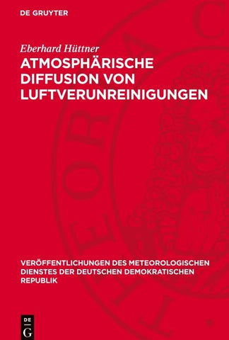 Atmosphärische Diffusion von Luftverunreinigungen