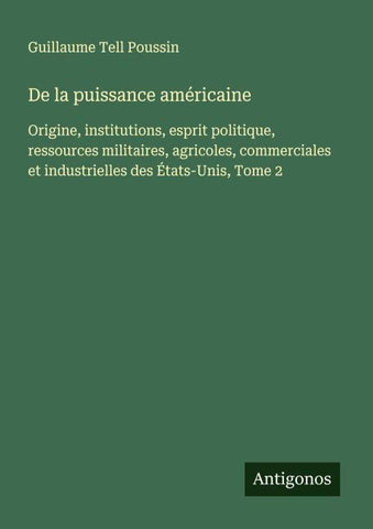 De la puissance américaine